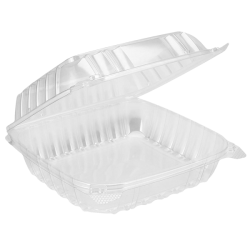 8x8 Clear Hinged (Dart)