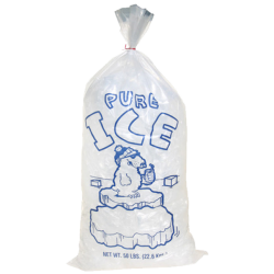 10 lb Ice Bags Without Drawstring
