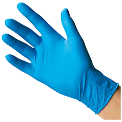 Nitrile Gloves, Large